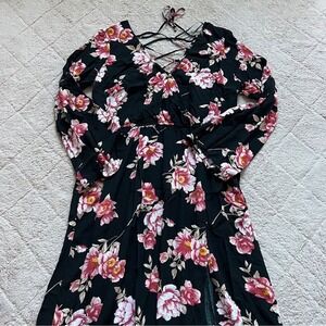 Forever 21 Floral Maxi‎ Dress Women's Size 1X